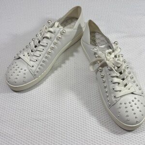 Stuart Weitzman Goldie Convertible Womens Leather Low-top sneakers Size 10